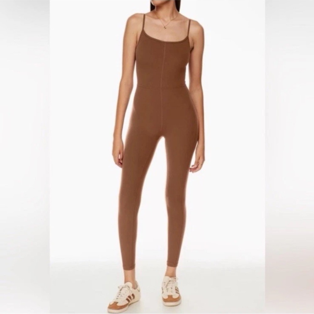 Aritzia Tan Jumpsuit